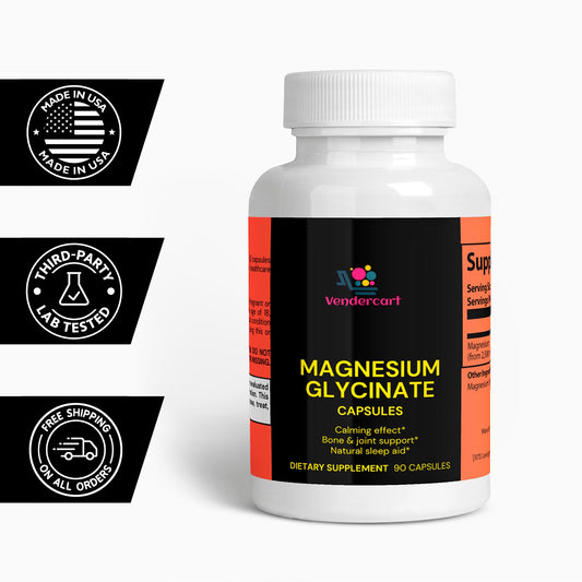Magnesium Glycinate 275mg | 90 Capsules